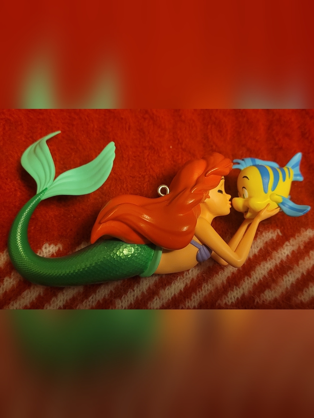 Hallmark Keepsake Disney's The Little Mermaid Ariel & Flounder Ornament 2025 - Picture 7 of 10